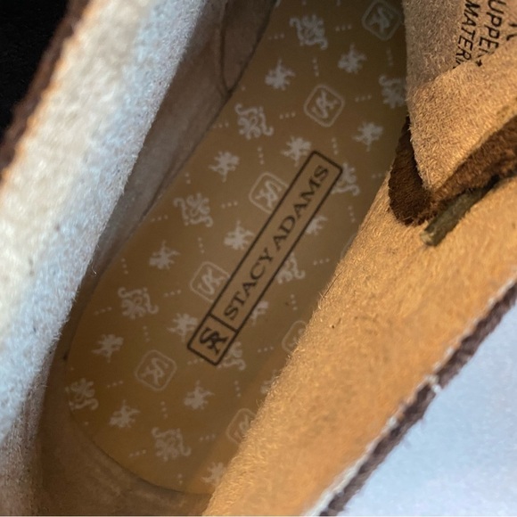 Stacy Adams Dark Brown Suede Chukka Style Boots - Picture 7 of 8